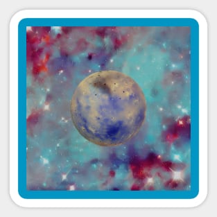 Solar bodies: Planet Mercury Sticker